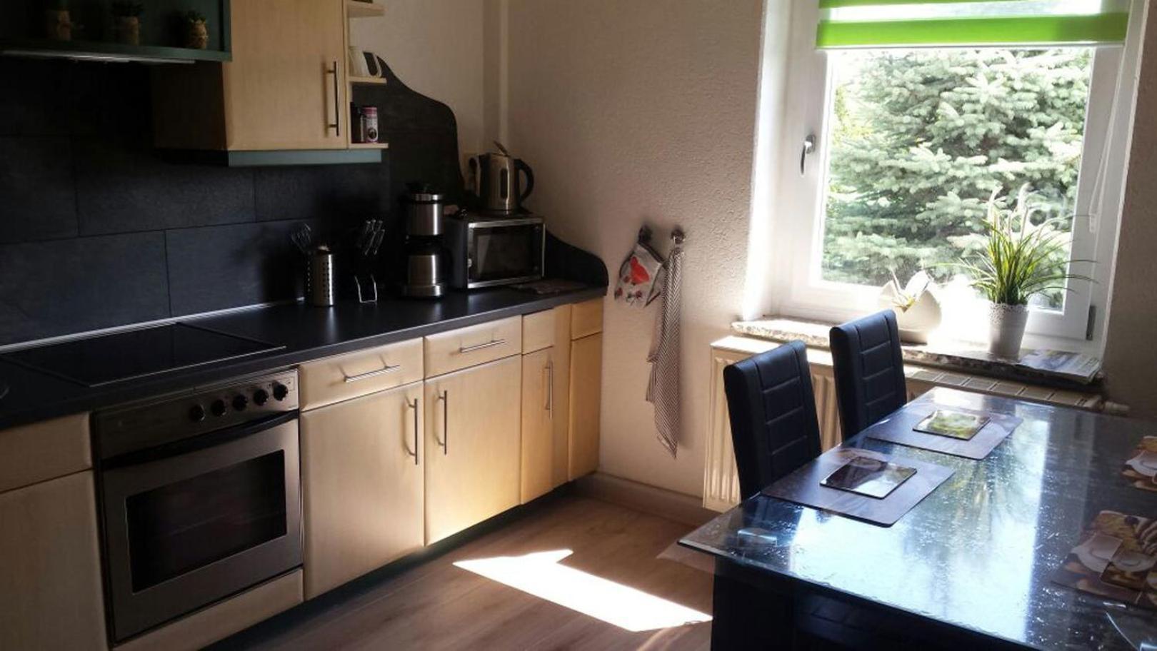 Ferienwohnung "Am Vaterlandsgrubenweg" Oelsnitz  Exterior foto
